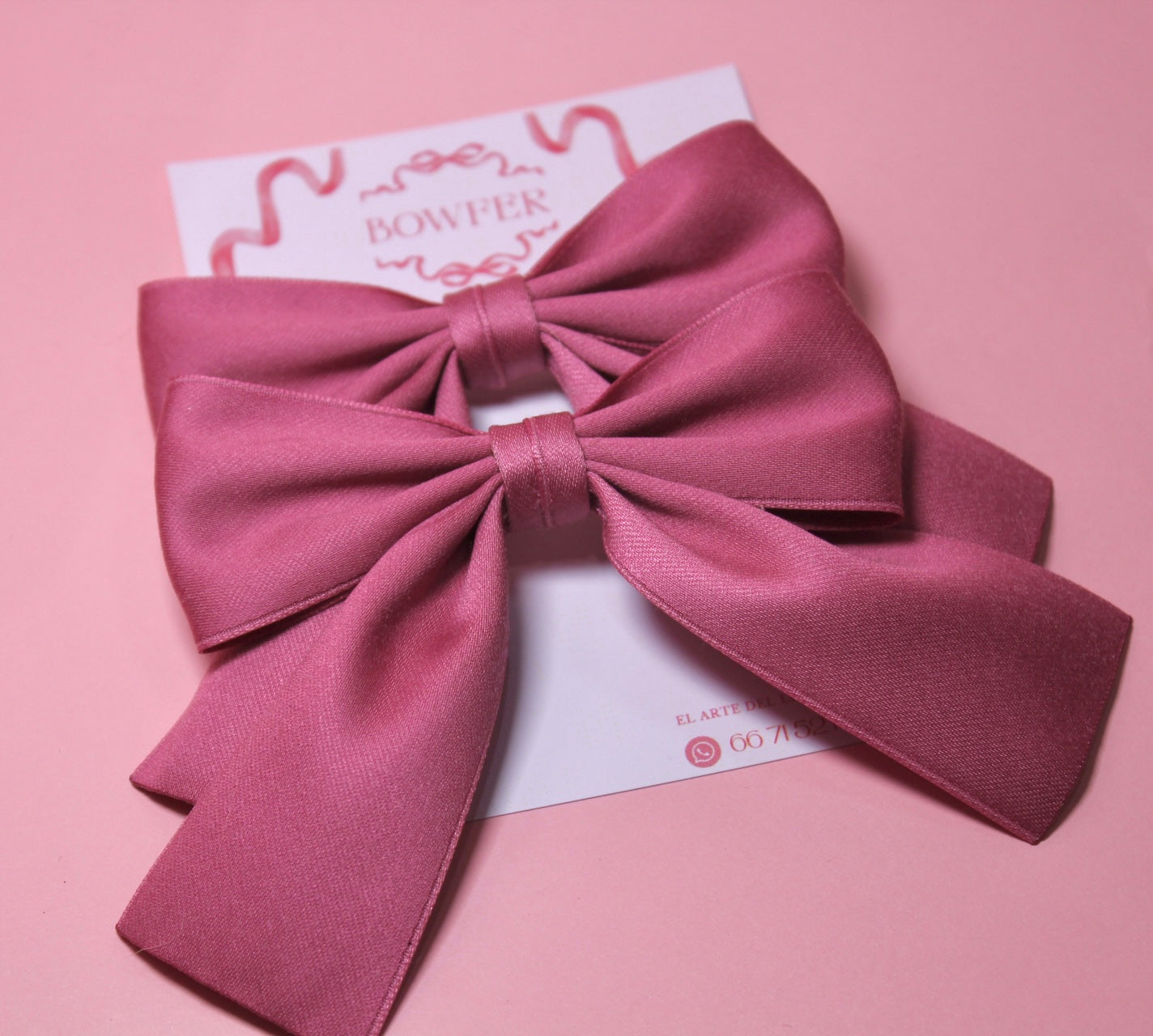 Par de moños Kiareth