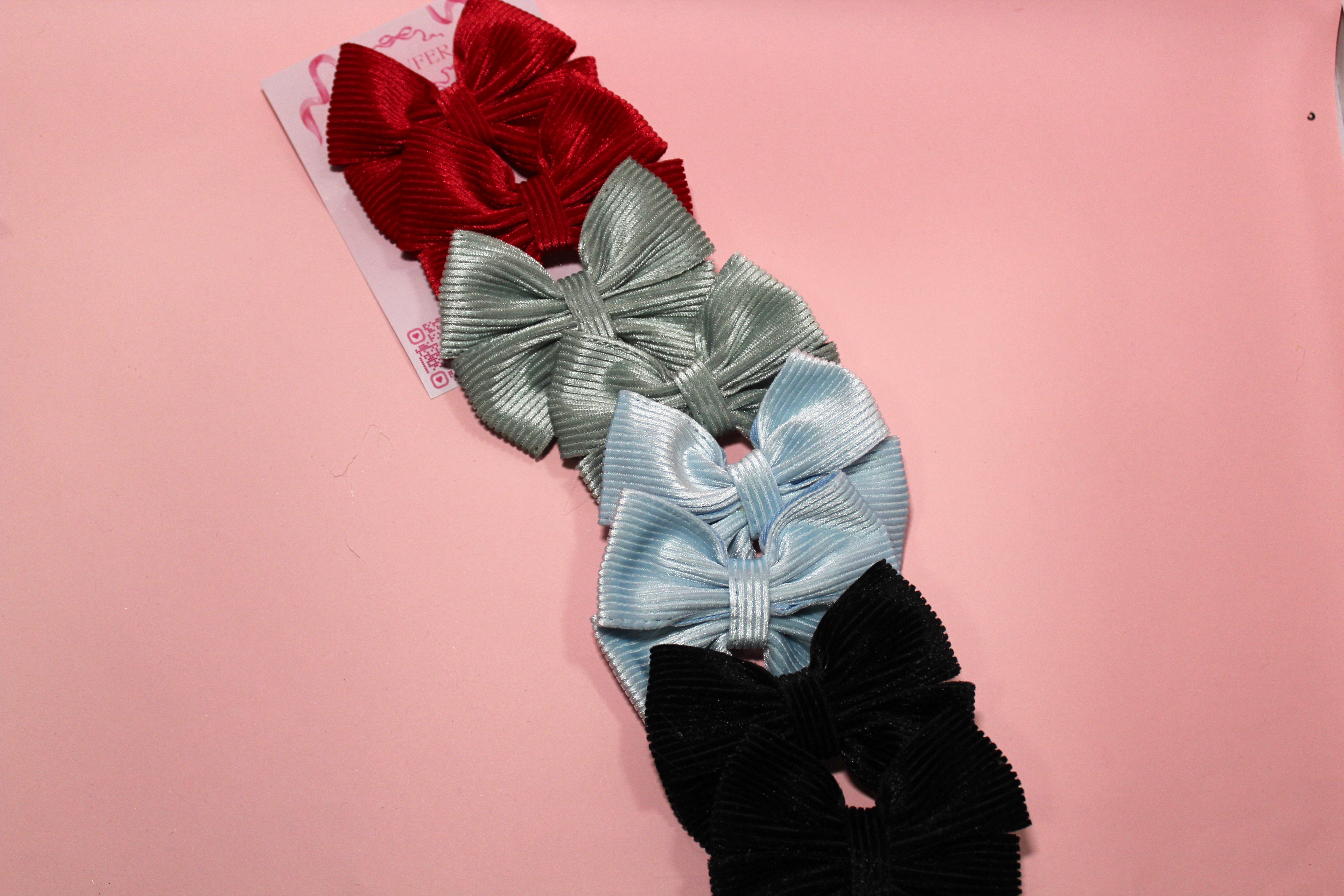 Par de moños Ximena