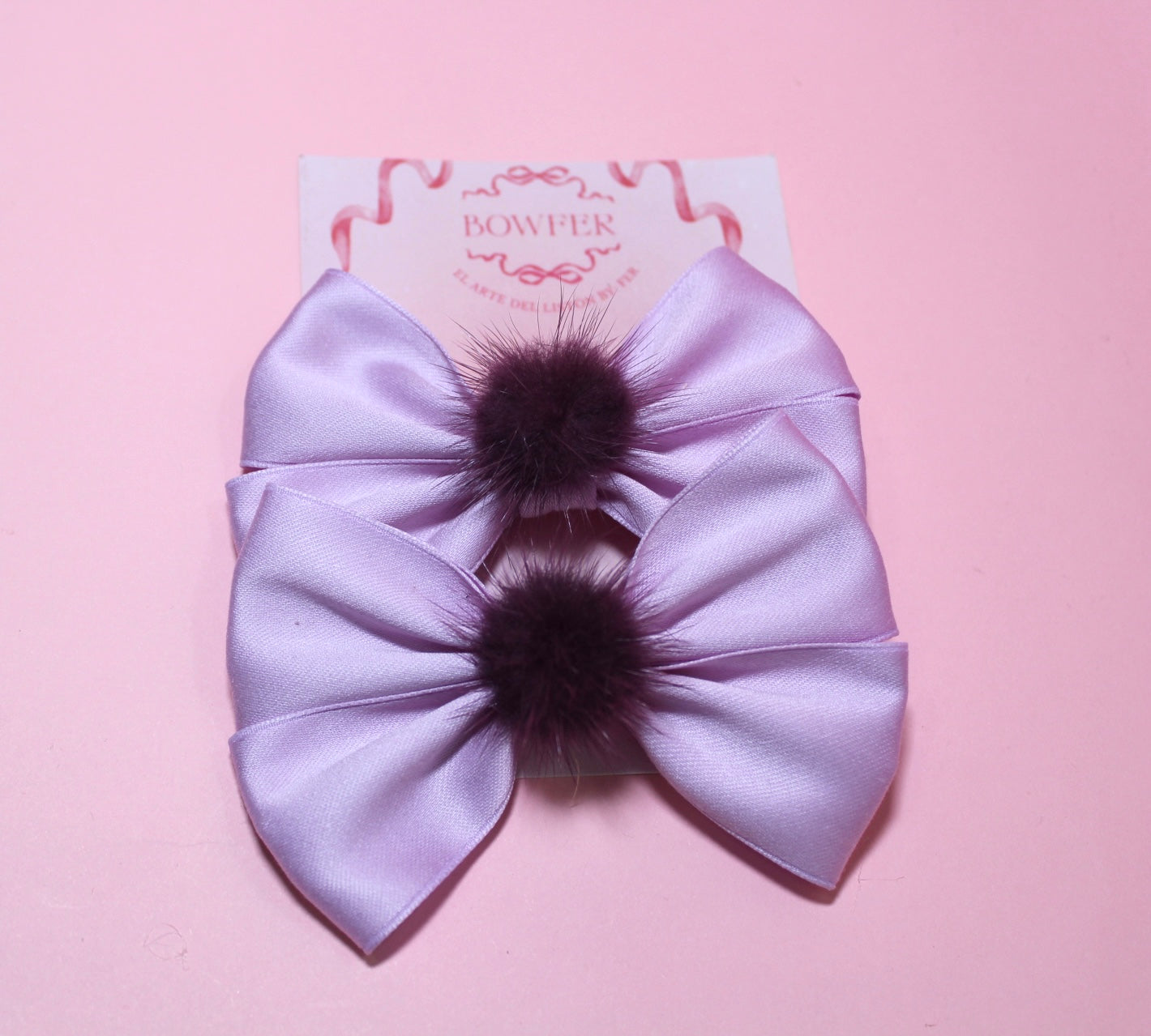 Par de moño Abigail